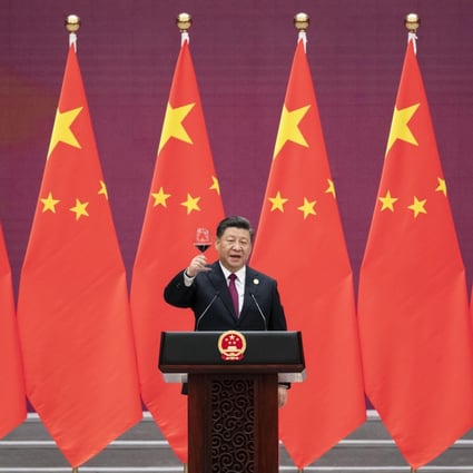 The belt and road plan, masterminded by President Xi Jinping, is the central government's trade initiative to link economies into a China-centred trading network to grow global trade. Photo: Kyodo