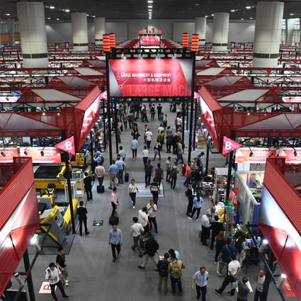 The site of Canton Fair in Guangzhou, capital of south China's Guangdong province, taken at the 124th China Import and Export Fair, also known as the Canton Fair, kicked off here Monday. Photo: Xinhua