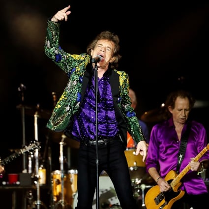 Mick Jagger performs at Rose Bowl Stadium in Pasadena, California. Photo: Reuters