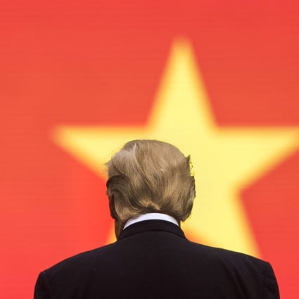 US President Donald Trump in Hanoi in November 2017. Photo: AFP