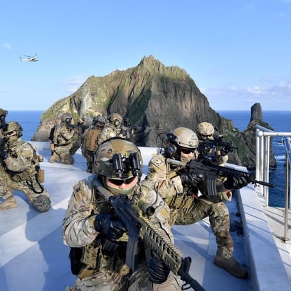 Japan Protests As South Korea Defends Disputed Islands In War Games South China Morning Post Japan Protests As South Korea Defends Disputed Islands In War Games South China Morning Post