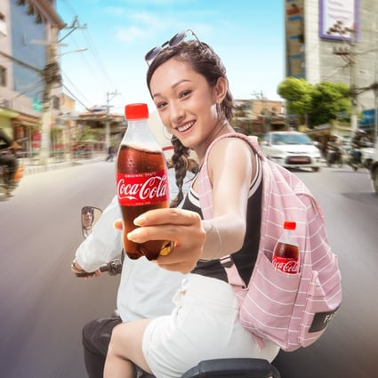 An advert for Coca-Cola’s 250ml 'jigri' bottle, which was recently launched in Nepal. Photo: Facebook