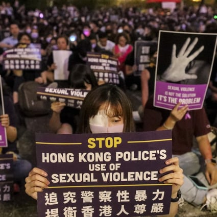 A #MeToo rally, organised by Association Concerning Sexual Violence Against Women at Chater Garden in Central. 28AUG19 SCMP / Dickson Lee