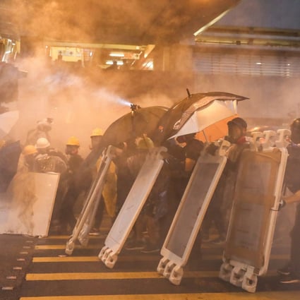 Police have repeatedly clashed with protesters during months of anti-government unrest. Photo: Sam Tsang