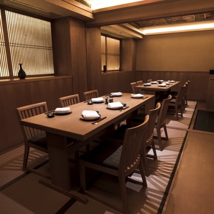 One of the private rooms in the new hidden whisky bar at Kakure in Central.