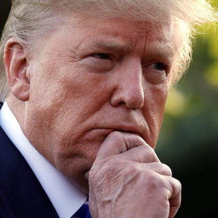 US President Donald Trump is counting on a trade war win and good US economic outlook for re-election in 2020. Far from being a winner, his strategy is proving counterproductive. Photo: Reuters