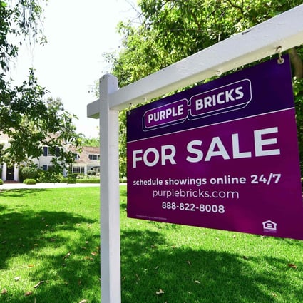 Pending home sales are often considered a leading indicator of the health of the residential property market. Photo: AFP