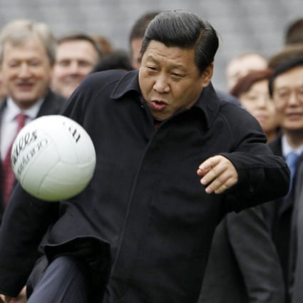 Given that President Xi Jinping is the country’s No 1 soccer fan, with his heart set on seeing China qualify for the World Cup, hosting one and winning one, it is no surprise that the development of soccer figures prominently in the plan. Photo: Reuters