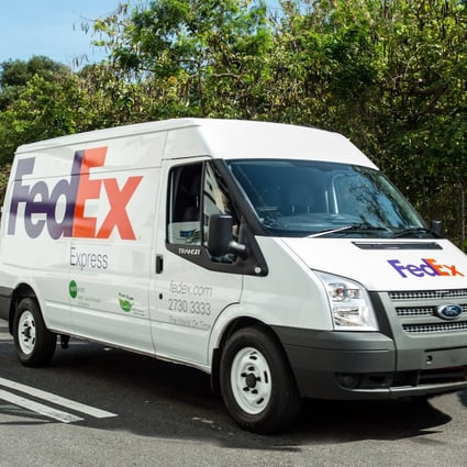 FedEx did not immediately reply to a request for comment, with a spokeswomen confirming a statement will be issued later on Tuesday. Photo: Handout