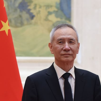 Vice-Premier Liu He chaired the meeting of the Financial Stability and Development Commission on Sunday. Photo: AFP