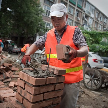 China’s government has brought forward the 2020 quota for local government special bond issuance into this year to ensure the continuation of construction momentum with this year’s quota expected to be exhausted later this month. Photo: AFP