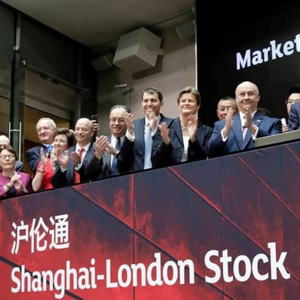The London-Shanghai Stock Connect programme officially launched in June after a similar stock connect scheme involving the mainland Chinese stock markets and Hong Kong started in 2014. Photo: Reuters