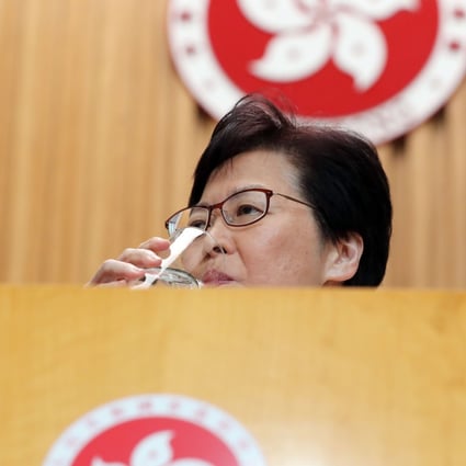 Hong Kong Chief Executive Carrie Lam says Beijing respected and supported her decision to withdraw the extradition bill. Photo: Sam Tsang