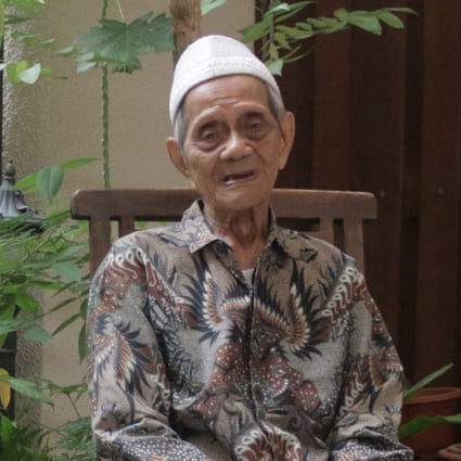Matwikarta Kariyo, 102, travelled by boat to Singapore from Indonesia. Photo: Dewey Sim