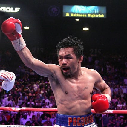 Filipino boxer Manny Pacquiao has launched a cryptocurrency called PAC Token, which will be used to buy or sell bespoke experiences for fans, according to GCOX, the Singaporean company behind the product. Photo: AFP