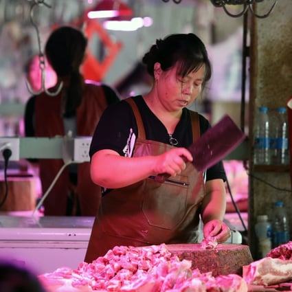 Chinese consumers face record pork prices. Photo: Simon Song