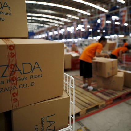 Alibaba Group Holding, the parent company of Lazada Group, last year invested US$2 billion in the Singapore-based company to accelerate its expansion in Southeast Asia. Photo: Reuters