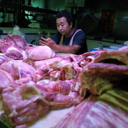 Pork is a staple meat of the Chinese diet, meaning a low supply could damage China's social stability. Photo: EPA