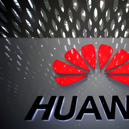 A Huawei company logo is pictured at the Shenzhen International Airport in Shenzhen, Guangdong province, China July 22, 2019. Photo: Reuters