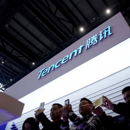 Chinese tech giant Tencent is among Merian Global Investors’ largest investments. Photo: Reuters