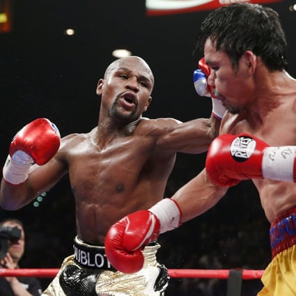 Floyd Mayweather Jnr and Manny Pacquiao last fought in Las Vegas in 2015. Photo: EPA