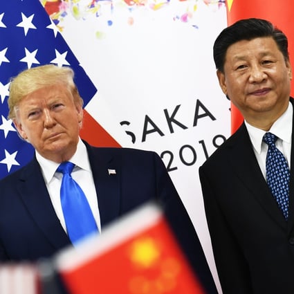 US President Donald Trump and Chinese President Xi Jinping last met in June at the G20 Summit in Osaka, Japan, after which they declared a trade war truce. Negotiations are scheduled for next month. Photo: AFP