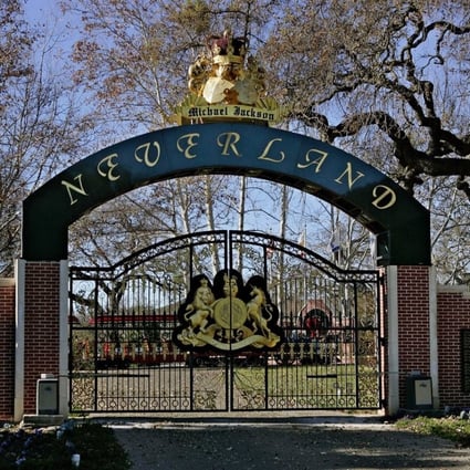 The gated entrance of the late American pop singer Michael Jackson’s former home, Neverland Ranch, which has been renamed Sycamore Valley Ranch since his 2009 death, and has been for sale since 2015. Photo: AP