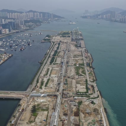 Area 4C Site 4, located near Hong Kong’s cruise terminal, offers full views of Victoria Harbour. Photo: Winson Wong