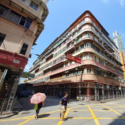 Henderson Land will offer the old tenement building at 1-21 Whampoa Street in Hung Hom for compulsory en-bloc sale. Photo: Handout