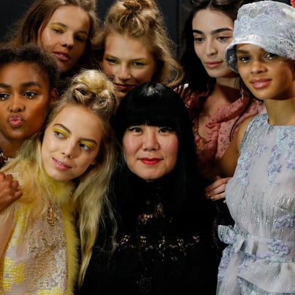 Fashion designer Anna Sui backstage before her spring-summer 2020 show in New York this month. Her sweeping influence on the fashion industry is clear in an exhibition at New York’s Museum of Art and Design. Photo: Washington Post/Jonas Gustavsson/MCV Photo