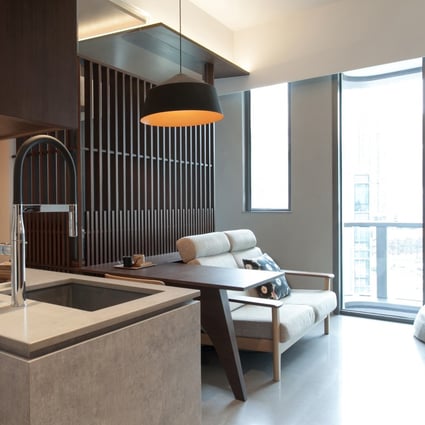 Ivan Au and Choily Choi’s Tseung Kwan O flat, designed by Studio Adjective. Photo: Wilson Lee