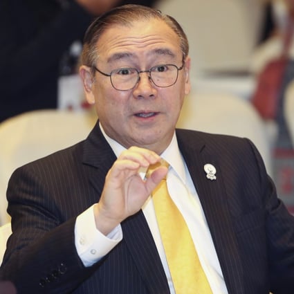 Philippine Foreign Secretary Teodoro Locsin Jnr at a foreign ministers' meeting of Australia and the Association of Southeast Asian Nations in Bangkok in August. Photo: AP