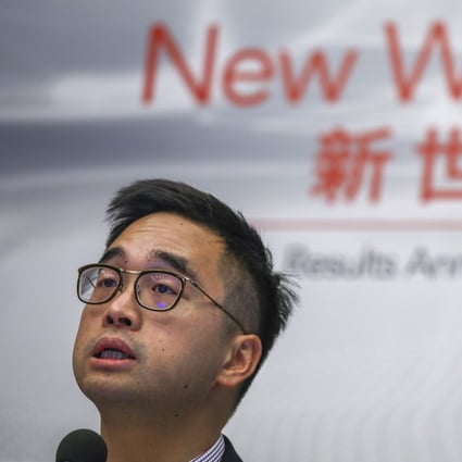 Adrian Cheng Chi-kong, the executive vice-chairman of New World Development. If the developer has reached an agreement with the government in return for this farmland, ‘then we should be told what that is’, says activist investor David Webb. Photo: Tory Ho