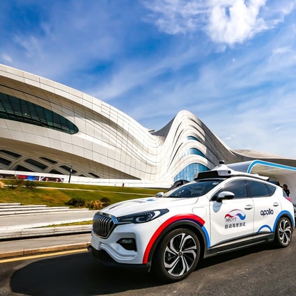 Baidu launches robotaxi services to the public in Changsha, capital of Hunan province, with a fleet of 45 autonomous cars, Sept 26, 2019. Photo: Handout