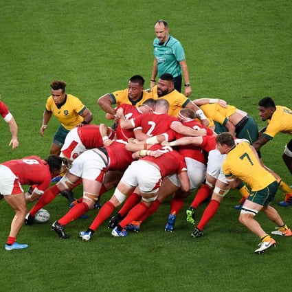 Wales and Australia played out a thrilling match in Tokyo. Photo: AFP