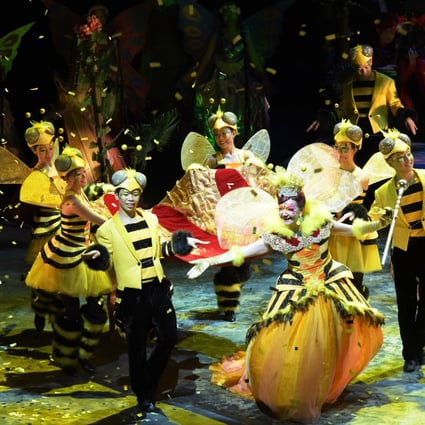 A scene from the City Chamber Orchestra of Hong Kong's 2015 production of Bug Symphony, a musical for children. As it celebrates its 20th anniversary, the troupe is planning two new musicals. Photo: City Chamber Orchestra of Hong Kong