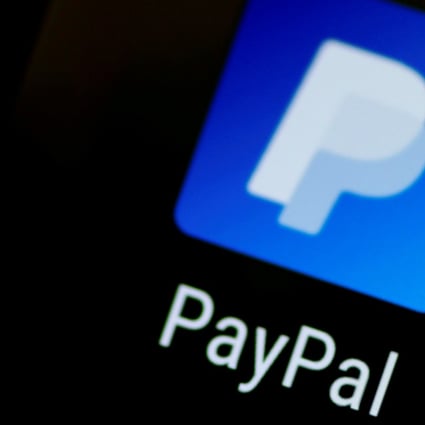 PayPal app logo seen on a mobile phone in this illustration photo October 16, 2017. Photo: Reuters