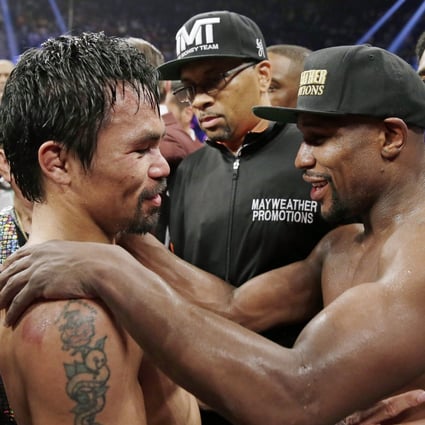 Manny Pacquiao Complains Of Floyd Mayweather S High Demands As Rematch Talks Begin South China Morning Post