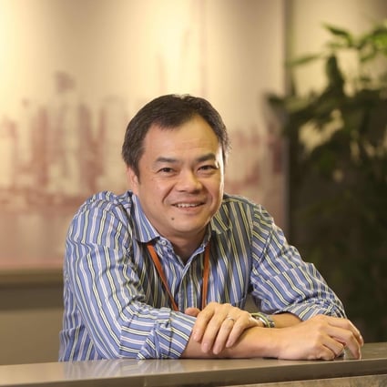 Kit Wong, the chief executive of Lu International, the Singapore operator of online wealth management app Lu Global. Photo: SCMP Handout