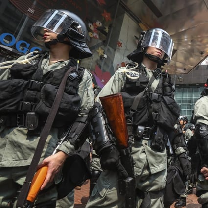 Hong Kong’s police force has faced massive backlash over how they have handled the protests, with the latest being a shooting incident. Photo: Nora Tam