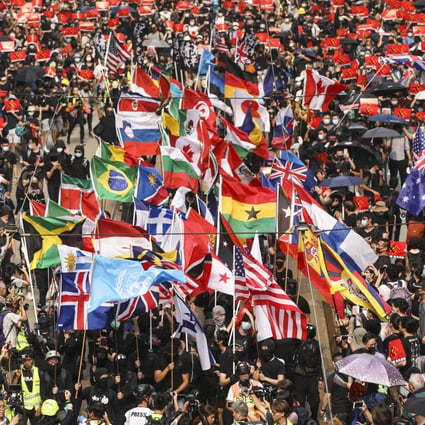 Since protests began in Hong Kong, in June, against the now-withdrawn extradition bill, Beijing has decried ‘foreign interference’. Photo: EPA