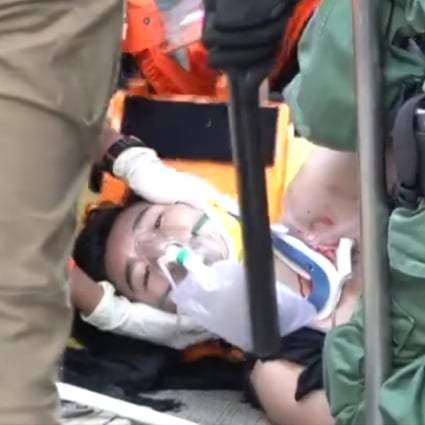 Tsang Chi-kin was shot in the chest by a police officer on October 1. Photo : Handout