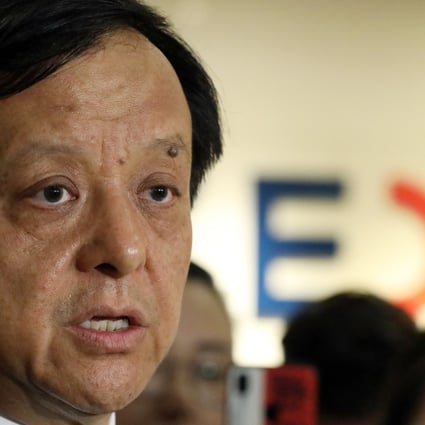 Charles Li Xiaojia, chief executive of HKEX, does not share the view that now is a bad time for the takeover attempt. Photo: Nora Tam