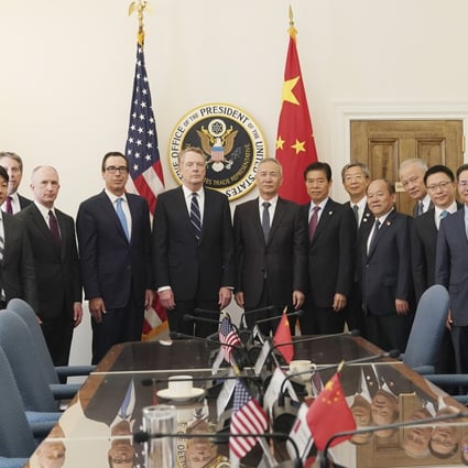 Negotiators from China and the United States resumed trade talks in Washington this week. Photo: Xinhua