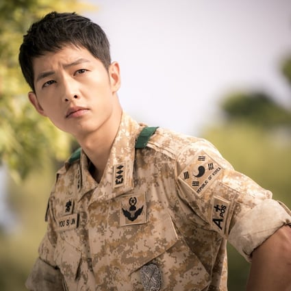 One of Song Joong-ki’s best-known roles is in the hit Korean drama series Descendants of the Sun. Photo: Blossom Entertainment
