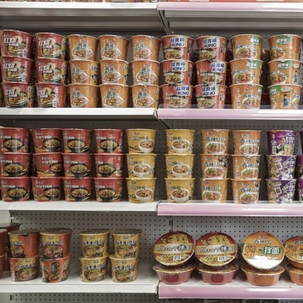 Instant noodles are an iconic consumer product associated with China’s rapid industrialisation. Photo: Bloomberg