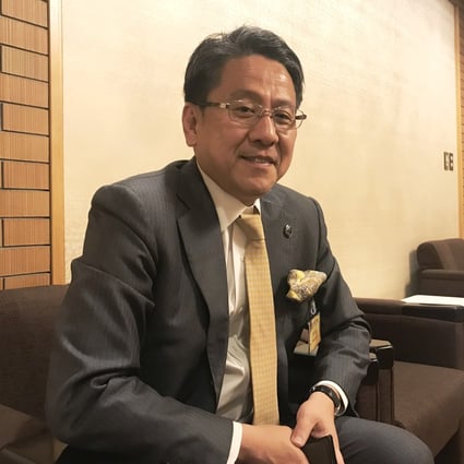 Tadashi Maeda, governor of the Japan Bank for International Cooperation, in Tokyo in April. Photo: SCMP
