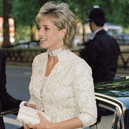Diana wearing fashion designer Rizwan Beyg's dress in 1996. Photo: Handout