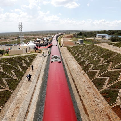 China has provided about US$4.7 billion to build the first two phases of the Standard Gauge Railway. Photo: Reuters