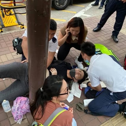 The student, surnamed Hung, was stabbed on Saturday. Photo: Facebook